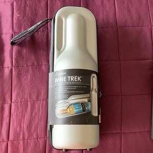 Rabbit Wine Trek on-the-go wine chiller (Silver/Black)